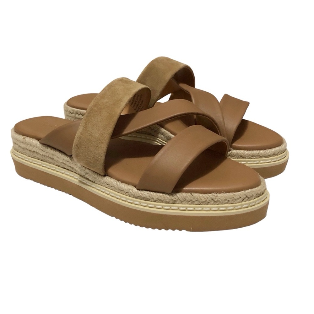 NWOB Splendid Leather Platform Sandals